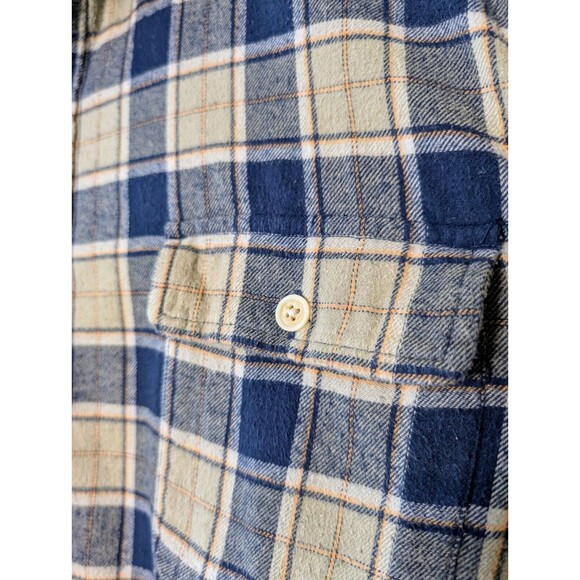 Lucky Brand Men's Plaid Flannel Shirt Size XXL Classic Fit Button Up - Picture 4 of 8